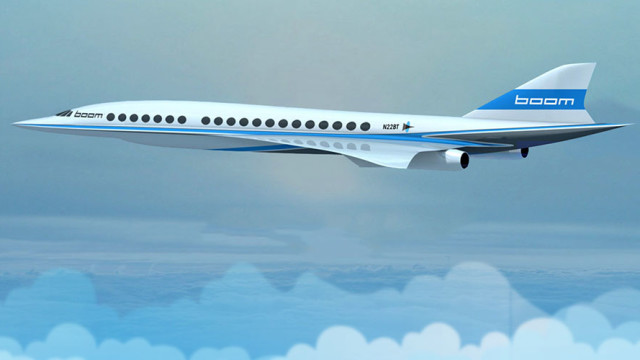 Boom y Virgin presentan prototipo de nuevo avión supersónico