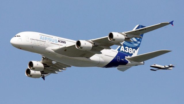 Detectan grietas en las alas del A380