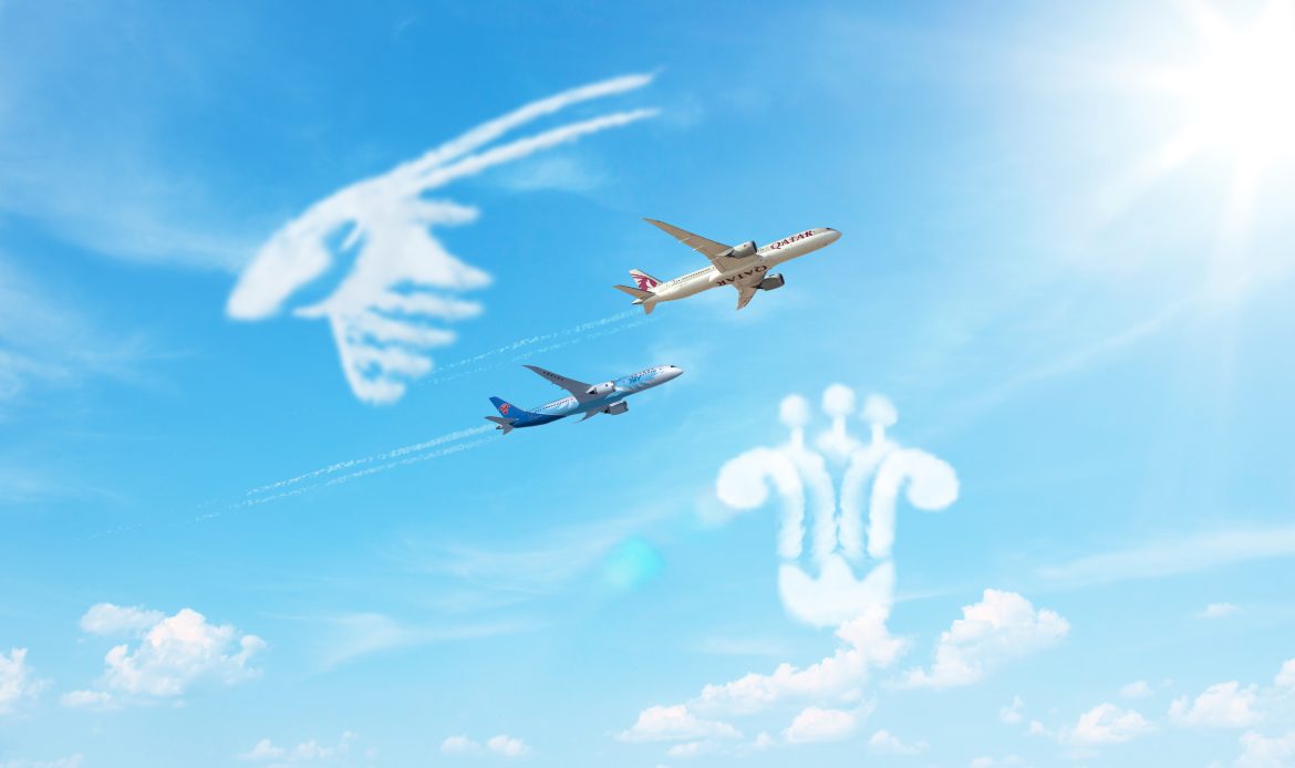 Qatar Airways y China Southern amplían su red de vuelos en código compartido