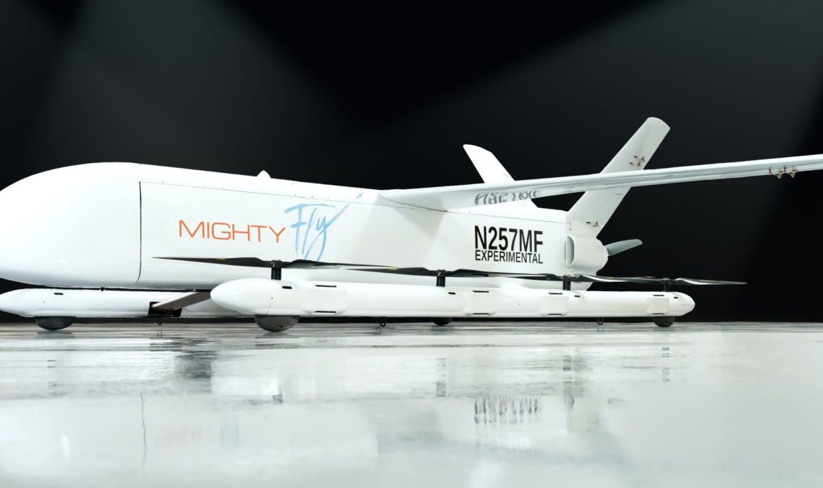 MightyFly realizará el primer vuelo de carga hecho por un eVTOL