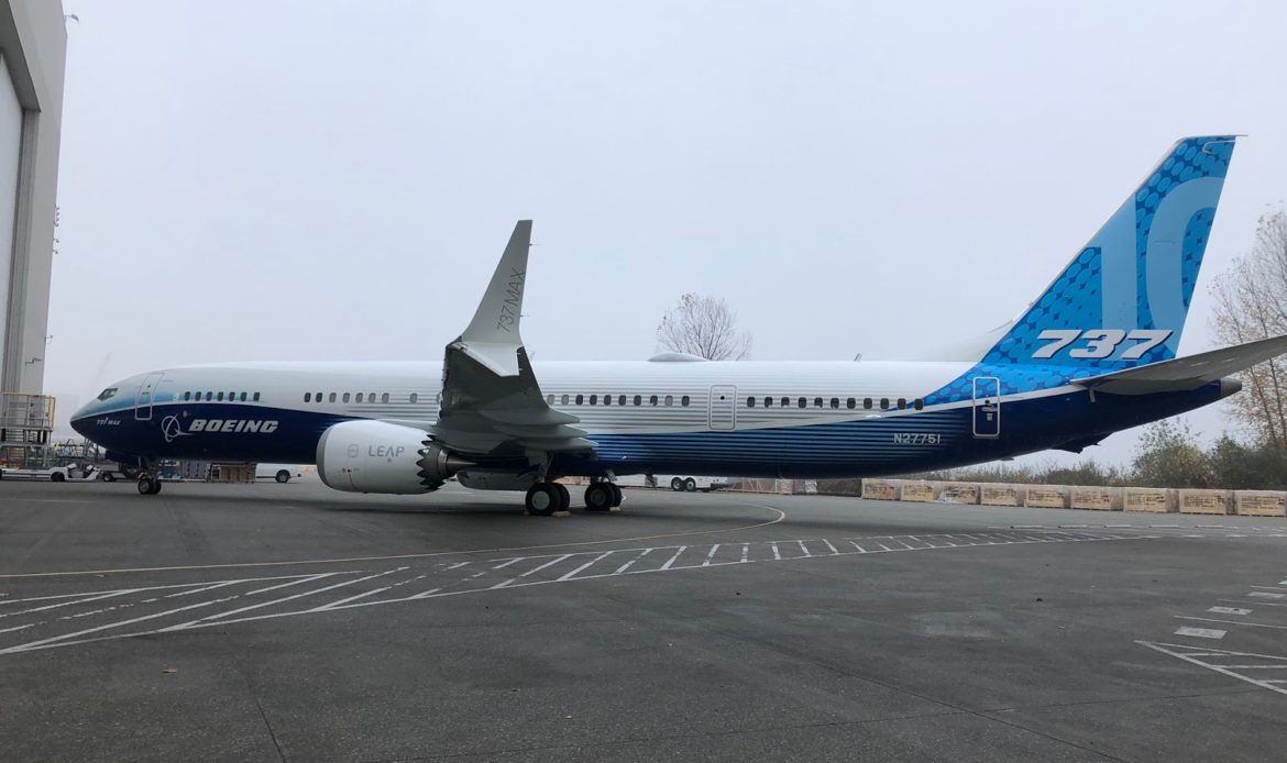 En riesgo el plazo de certificación del Boeing 737 MAX 10 en 2022