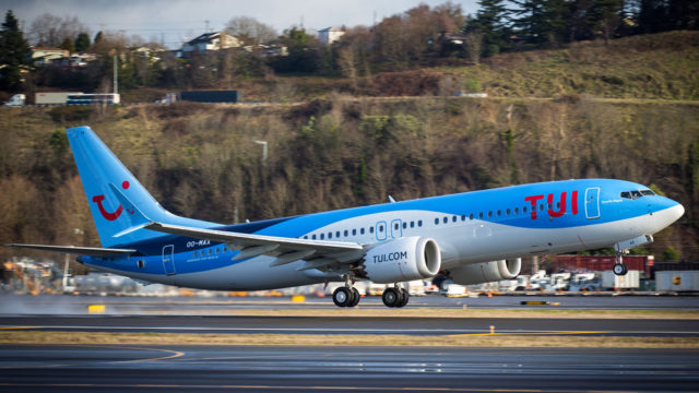 TUI Fly Belgium se convertirá en la primera aerolínea en Europa en reiniciar operaciones con el MAX