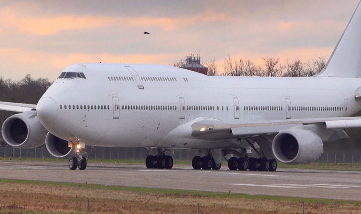 El primer Boeing 747-8 BBJ fue deshuesado en EE. UU tras menos de 50 horas de vuelo