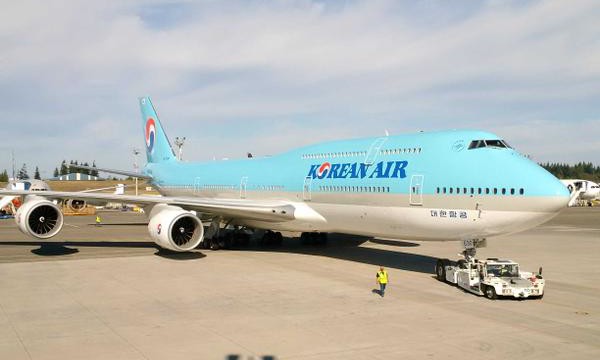 Boeing entrega el primer 747-8i de Korean Air