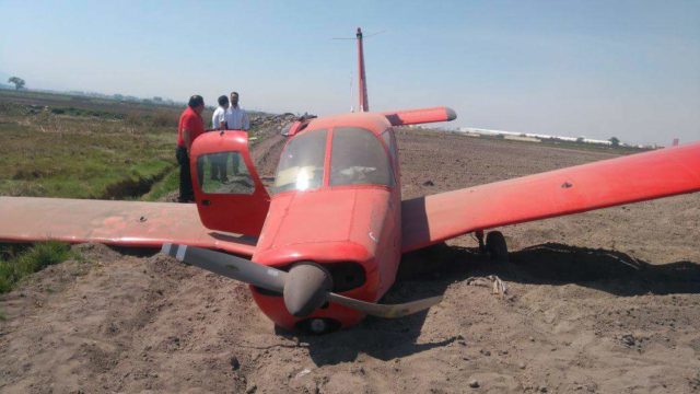 Se accidente avión de escuela en Toluca