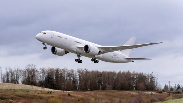Boeing anuncia venta de dos BBJ 787-9 a un cliente VIP