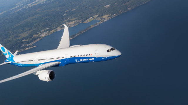 Boeing incrementa ritmo de producción de B787