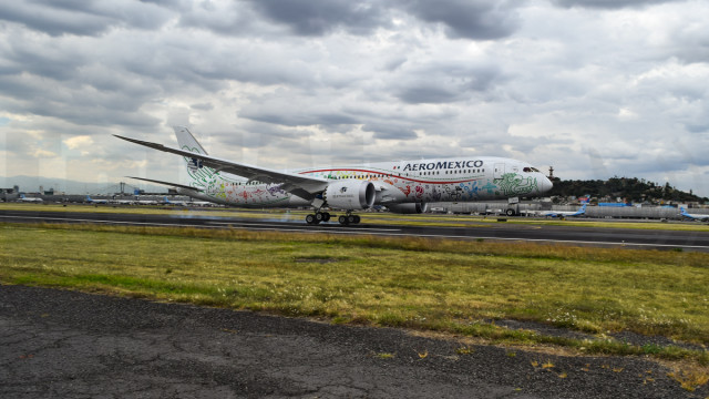 Recibiendo a Quetzalcóatl, primer Boeing 787-9 de Aeromexico