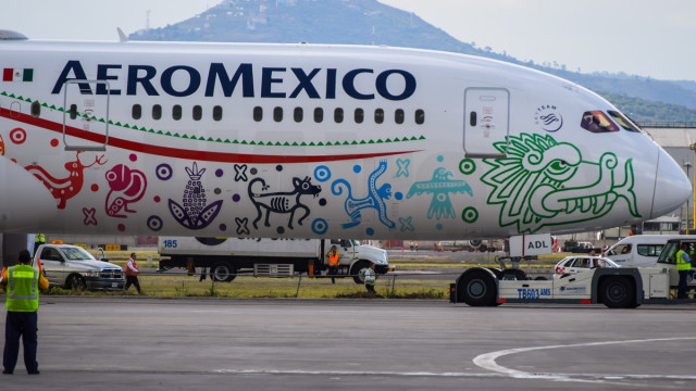 ¡Llegó Quetzalcóatl, primer Boeing 787-9 de Aeroméxico!
