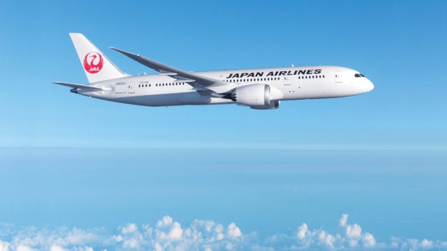 Japan Airlines anuncia la adquisición de cuatro B787