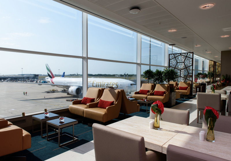 Emirates inaugura nueva sala VIP en Stansted