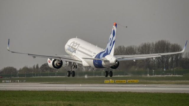 Airbus A319neo vuela por primera vez