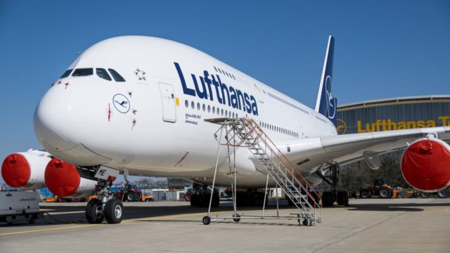Lufthansa dejaría en tierra por tiempo indefinido su flota de A380