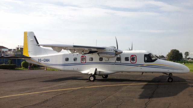 Dornier 228 se estrella al este del Congo