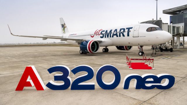 JetSmart recibe su primer Airbus A320neo