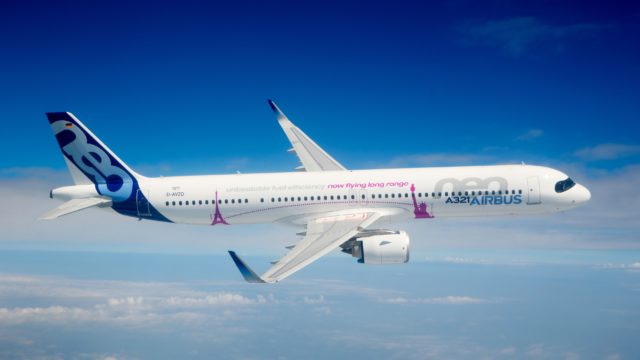 EASA y FAA certifican vuelos de largo alcance de A321neo