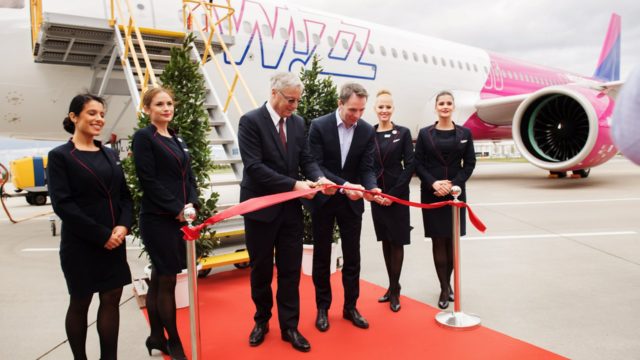 Wizz Air toma posesión de su primer A321neo