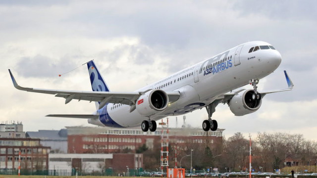 Airbus entrega su primer A321neo ensamblado en China