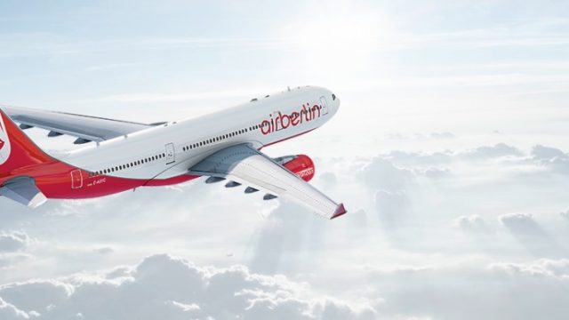 Air Berlin se declara insolvente y suspenderá su servicio en los próximos meses