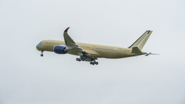 A350 de Delta realiza primer vuelo