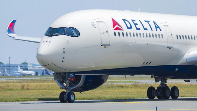 Delta recibe su primer Airbus A350