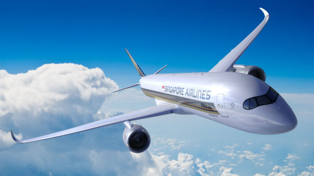 Singapore Airlines anuncia vuelo sin escala a Los Angeles con A350 ULR