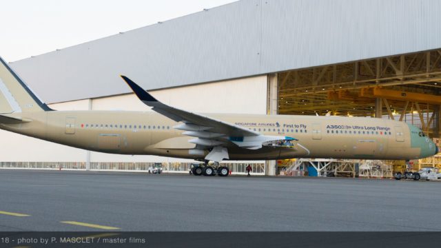 Airbus presenta el primer A350 de Ultra Largo Alcance