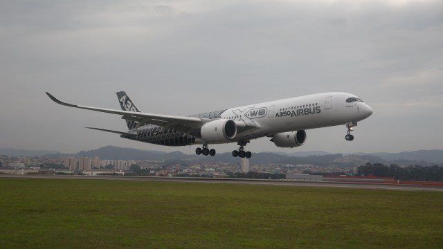 Comienza en São Paulo la gira de presentación del nuevo A350 XWB