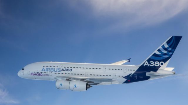 Airbus recorta ritmo de producción de A380