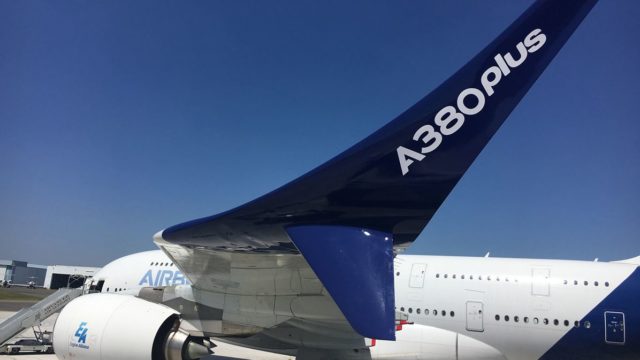 Airbus presenta el A380plus