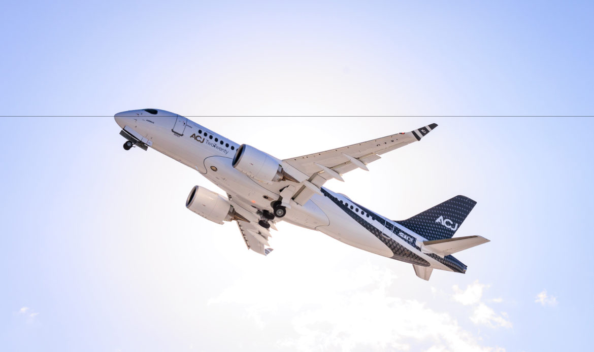 Airbus entrega el primer ACJ TwoTwenty a Comlux