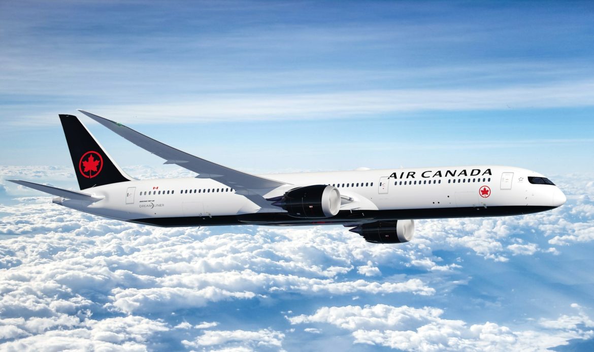 Air Canada realiza pedido por 18 Boeing 787-10