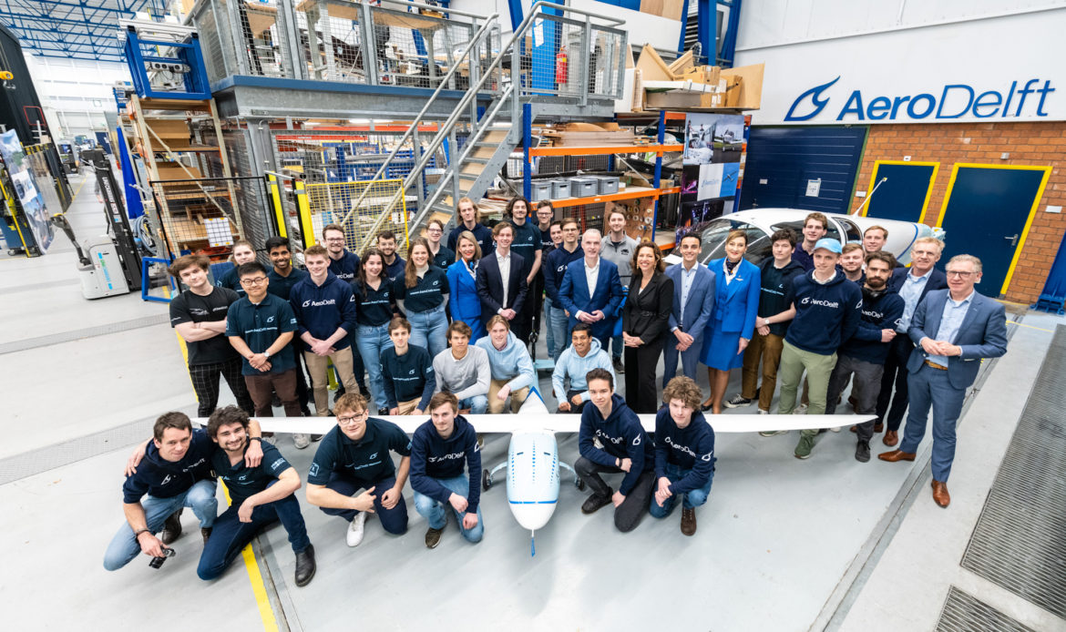 KLM se asocia con estudiantes para desarrollar un avión propulsado por hidrógeno