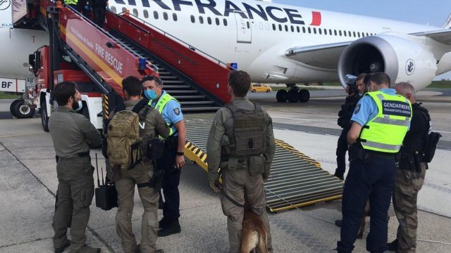 Vuelo de Air France recibe amenaza de bomba