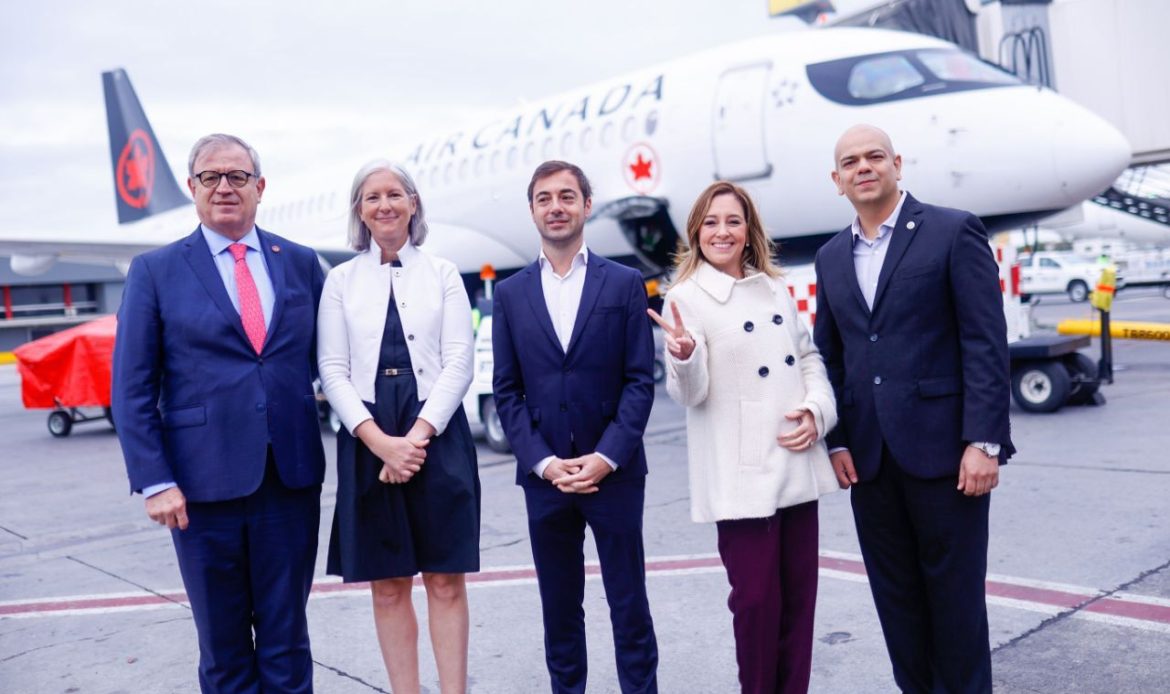 Air Canada inaugura ruta Monterrey-Toronto