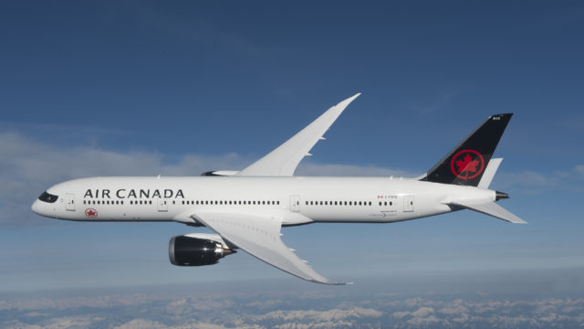 Skytrax otorga cuatro estrellas a Air Canada