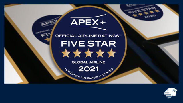 Por segundo año consecutivo, APEX reconoce a Grupo Aeroméxico con cinco estrellas