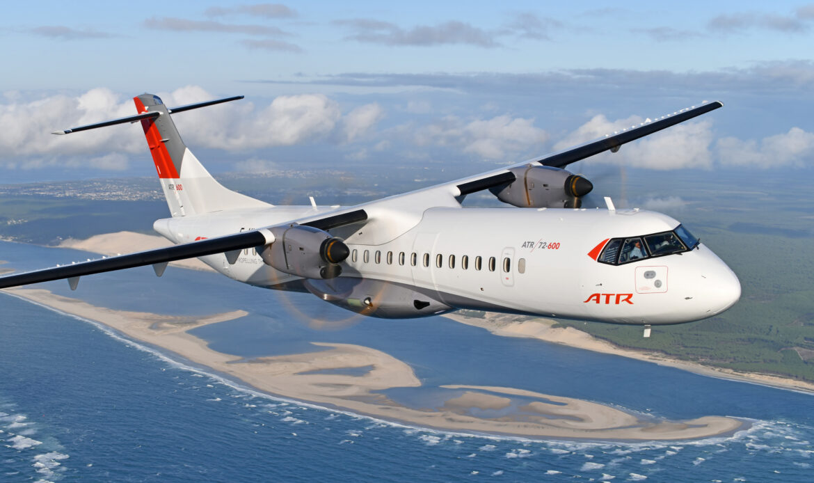 Aviation PLC realiza pedido por 10 ATR 72-600