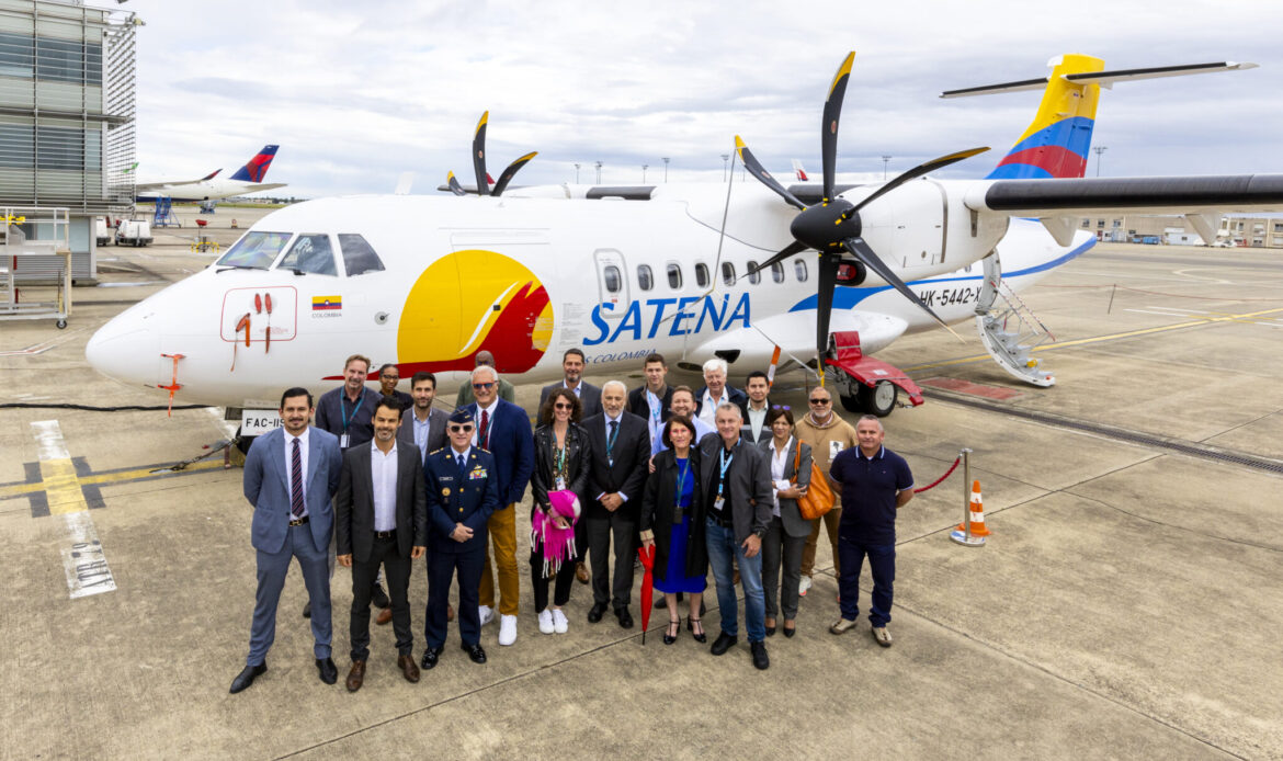 SATENA recibe un nuevo ATR 42-600