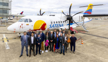 SATENA recibe un nuevo ATR 42-600