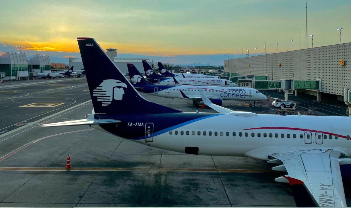 Transporta Grupo Aeroméxico durante junio a 1 millón 407 mil pasajeros