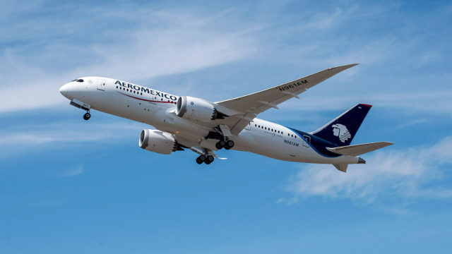 Aeroméxico incrementa en un 111% su tráfico de pasajeros durante julio 2020