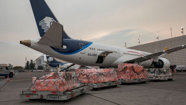 Grupo Aeroméxico empleará aviones de pasajeros en el transporte de carga