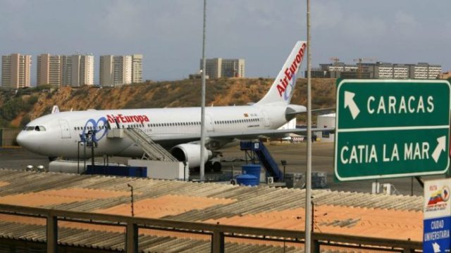 Tripulación de Air Europa sufre intento de asalto en Caracas