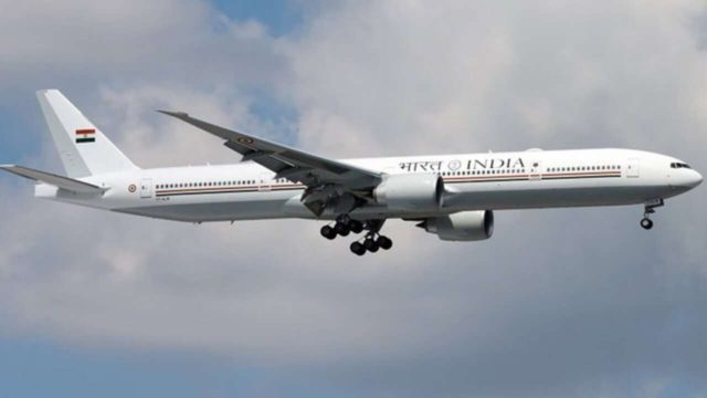 Primer ministro de India recibe nuevo V.V.I.P. Boeing 777-300ER