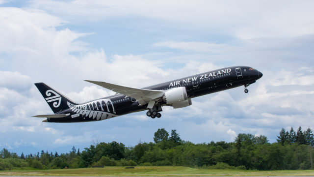 Air New Zealand cancela vuelos de 787 por problemas en motores