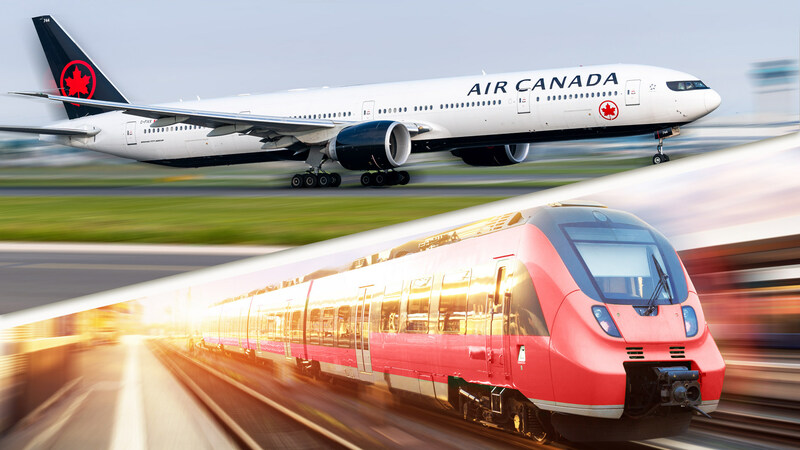 Air Canada ahora permitirá conexiones ferroviarias desde aeropuertos europeos