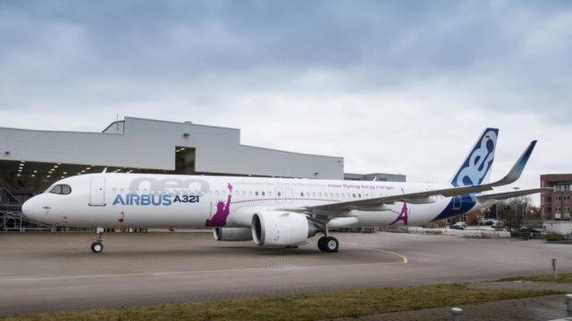 United Airlines coloca pedido por 50 Airbus A321XLRs