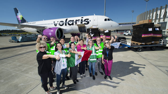 Fundación Airbus y Volaris colaboran en actividades de ayuda para las víctimas del terremoto en México