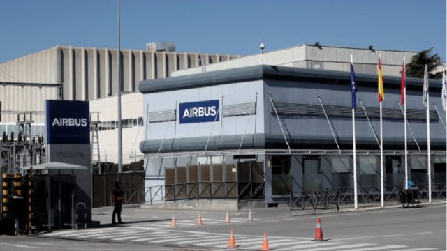 Airbus reduce la mayoría de su producción en España